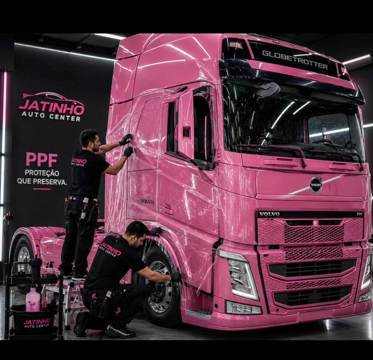 Aplicação de PPF - Proteção de Pintura Automotiva